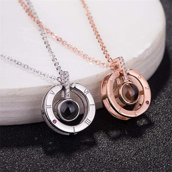 Christmas Gift I Love You Necklace 100 Languages for Mom