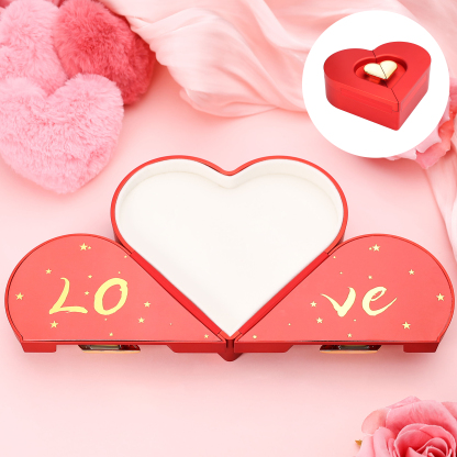 Heart Exquisite Jewelry Box Gift Box Packaging Box