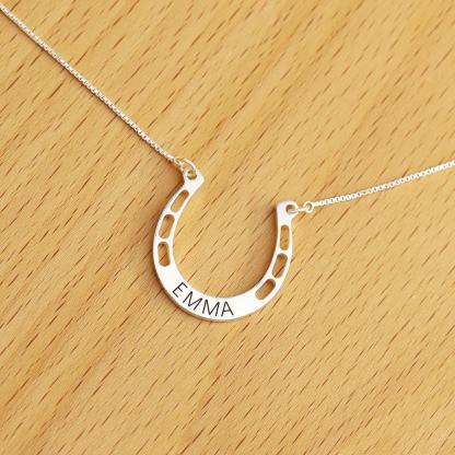 lucky Horseshoe Necklace