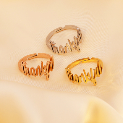 Custom Thanksgiving Ring