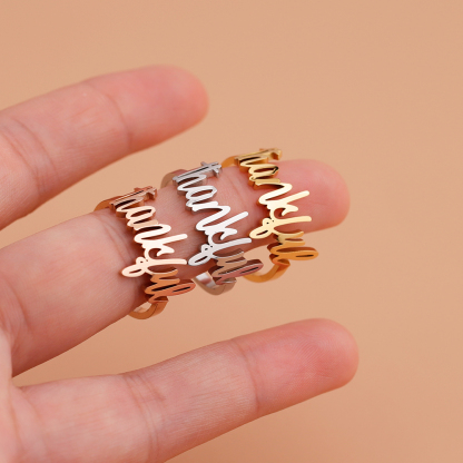 Custom Thanksgiving Ring