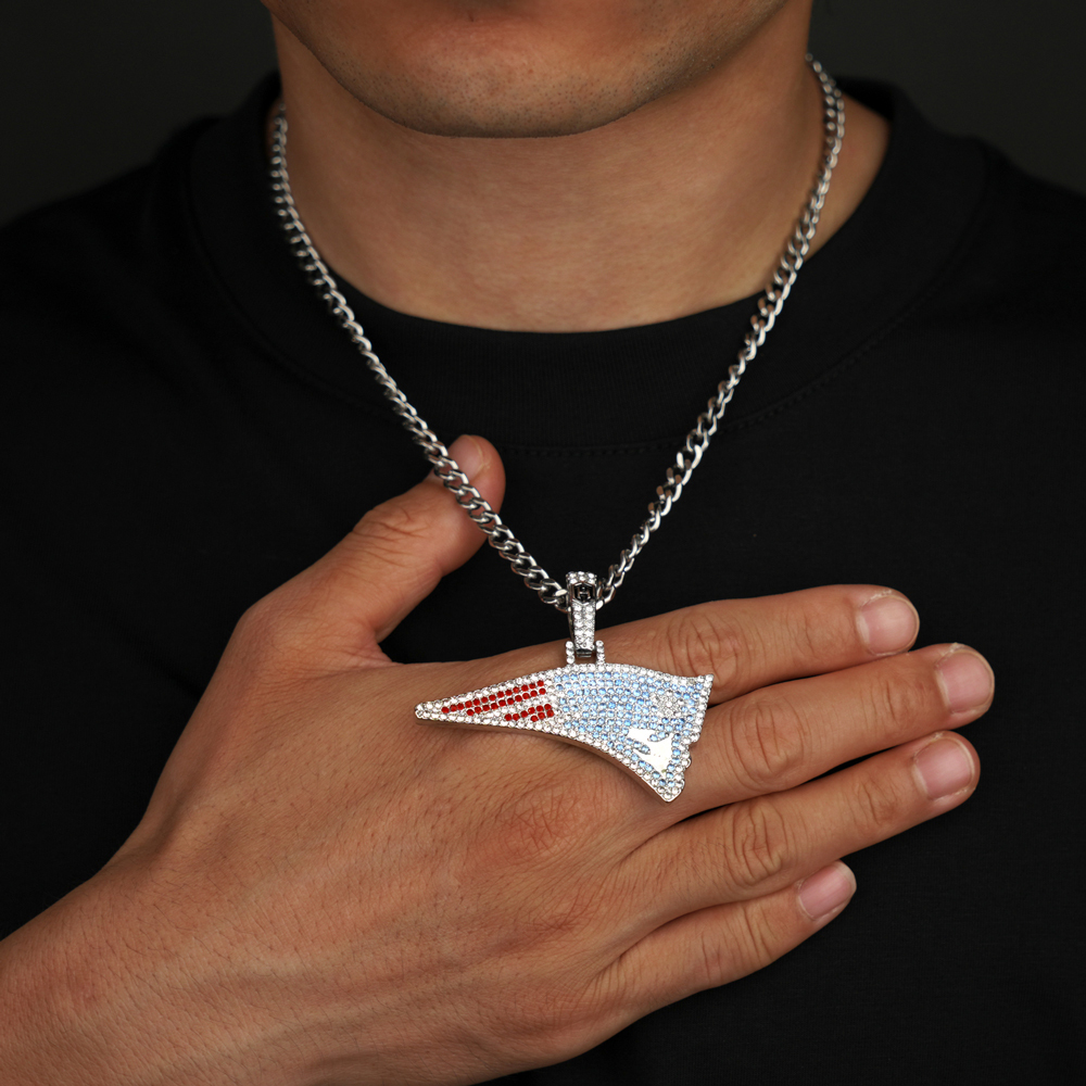 Patriots Football Fans Necklace