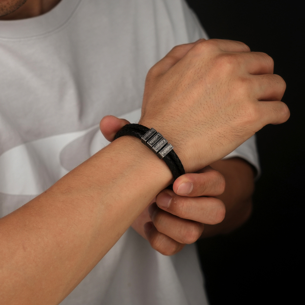 Custom Beads Classic & Retro Braided Bracelet