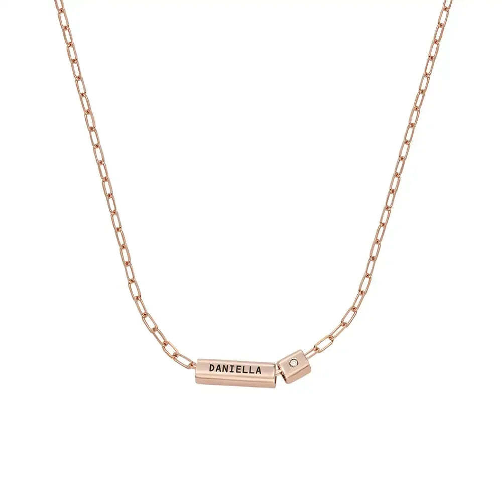 Christmas Gift Modern Tube Necklace