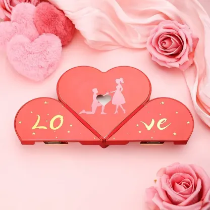 Heart Exquisite Jewelry Box Gift Box Packaging Box