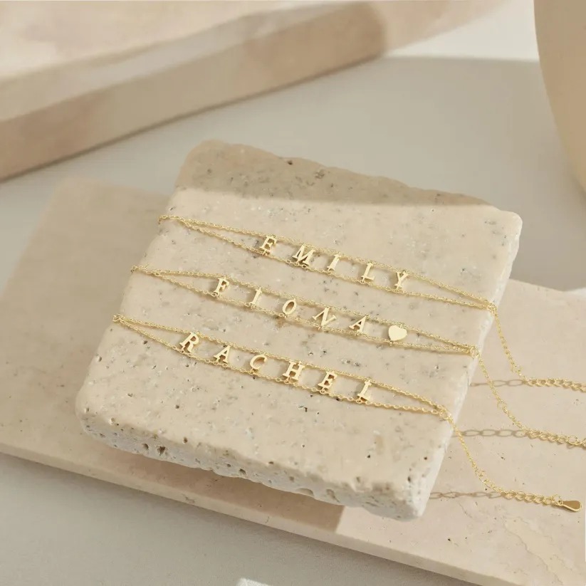 Custom Name Double Chain Bracelet