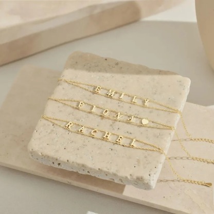 Custom Name Double Chain Bracelet