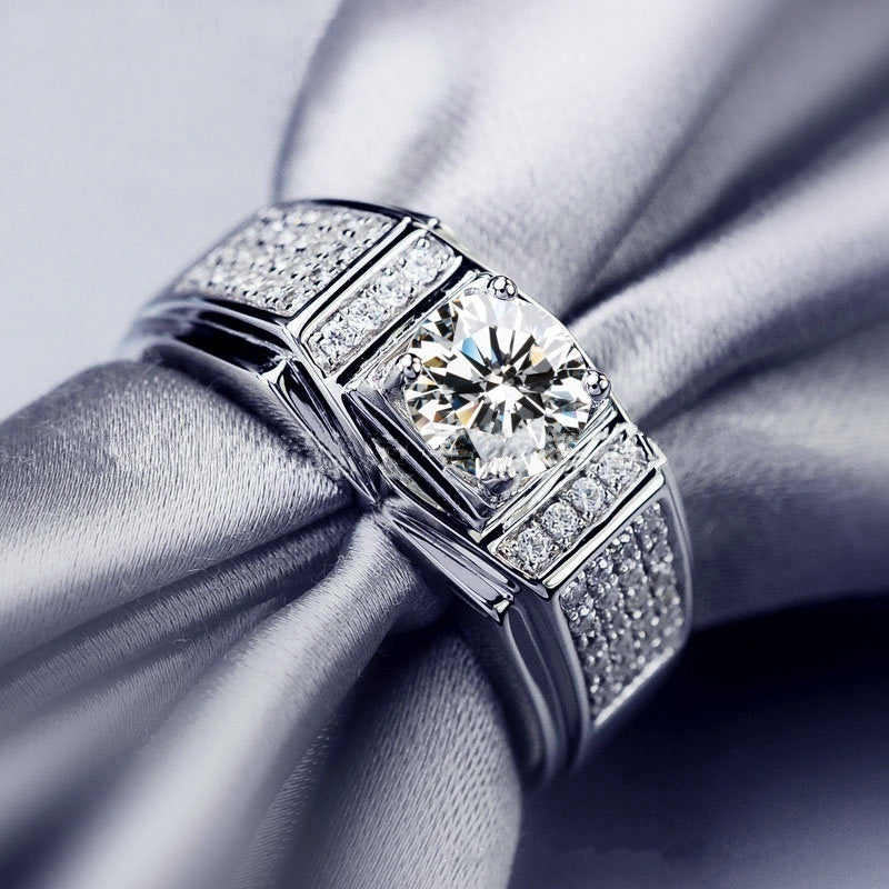 Valentine's Day Gift Wedding rings set his and hers-Couples Ring Set SPRING HEART RINGS