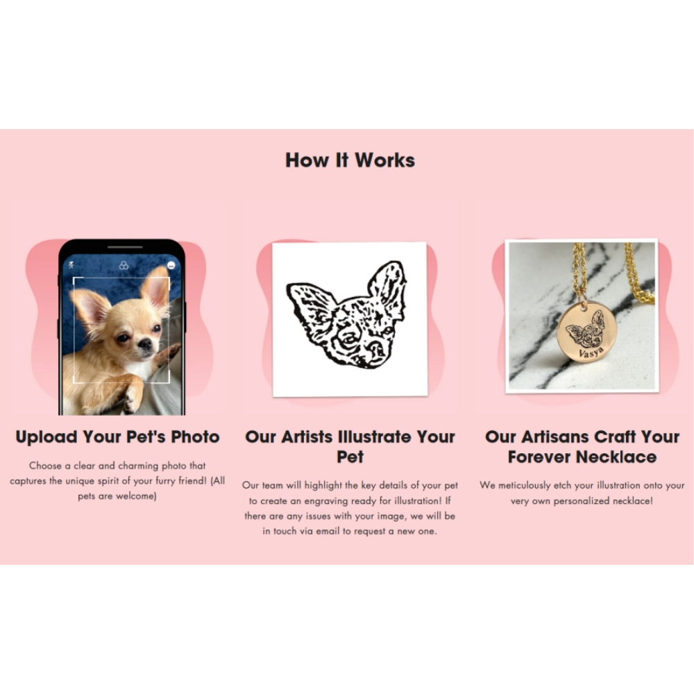 Pet Face Necklace