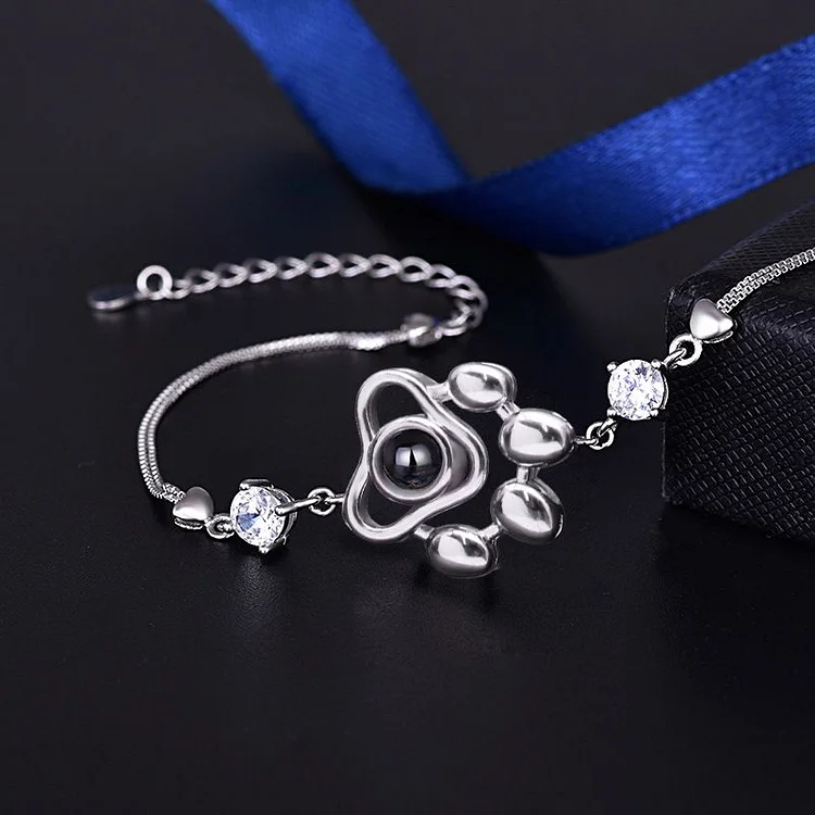 Personalized Pet Photo Bracelet Photo Projection Bracelet