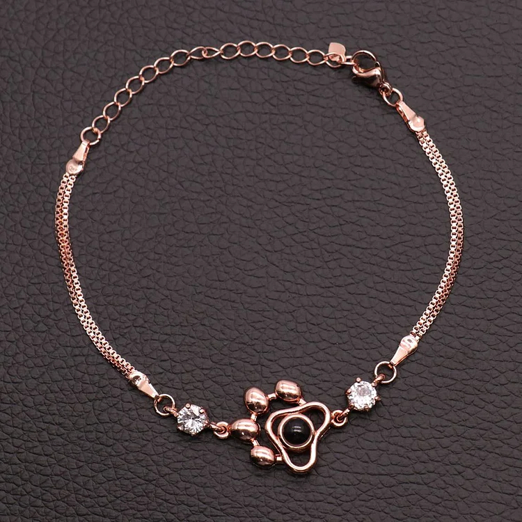 Personalized Pet Photo Bracelet Photo Projection Bracelet