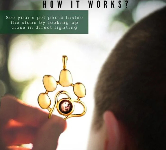 Personalized Pet Photo Bracelet Photo Projection Bracelet