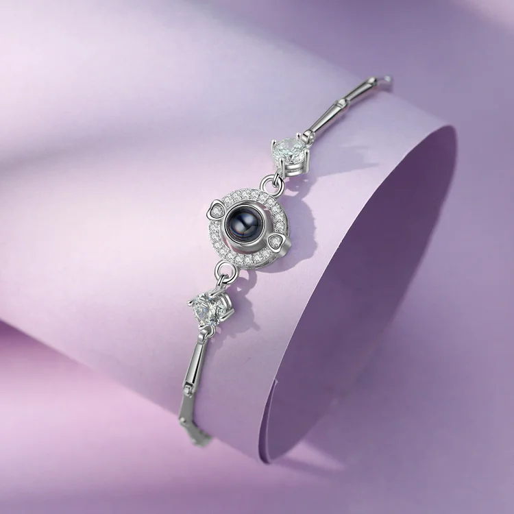 Personalized Projection Bracelet Custom Photo Bracelet Creative Gift for Her