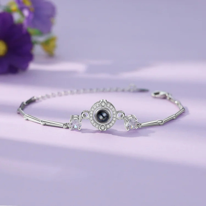 Personalized Projection Bracelet Custom Photo Bracelet Creative Gift for Her