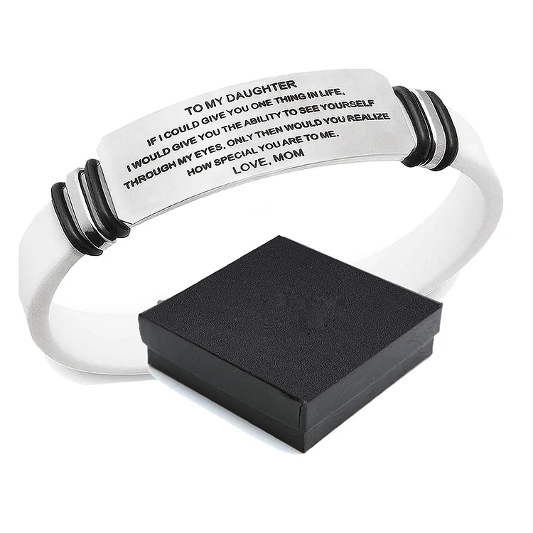To My Daughter Cuff Bracelet Gift "How Special You Are To Me."