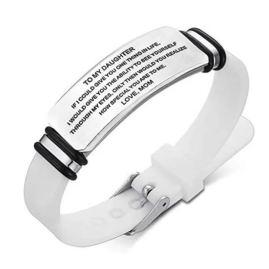 To My Daughter Cuff Bracelet Gift "How Special You Are To Me."