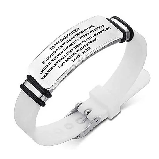 To My Daughter Cuff Bracelet Gift "How Special You Are To Me."