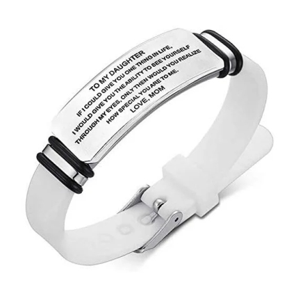To My Daughter Cuff Bracelet Gift "How Special You Are To Me."