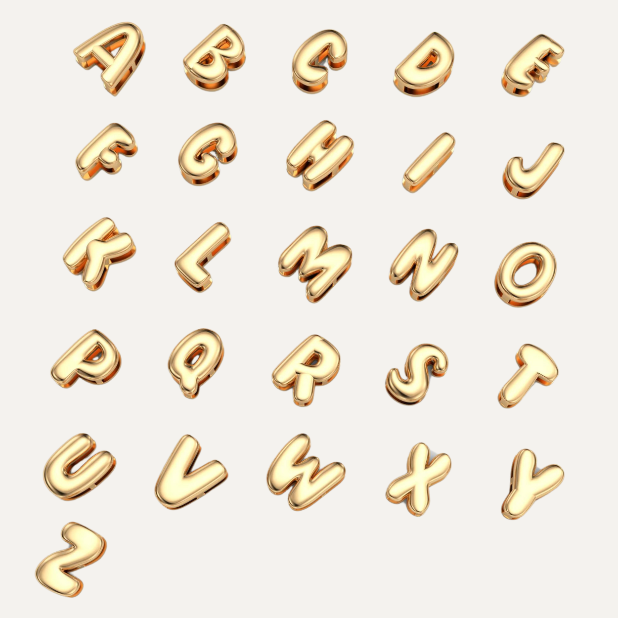 Buy 1 Get 2 FREE🎁Bubble Name Necklace