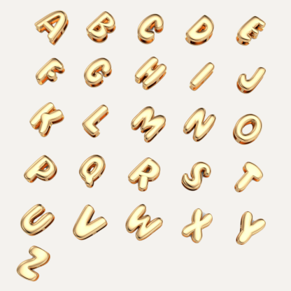 Buy 1 Get 2 FREE🎁Bubble Name Necklace