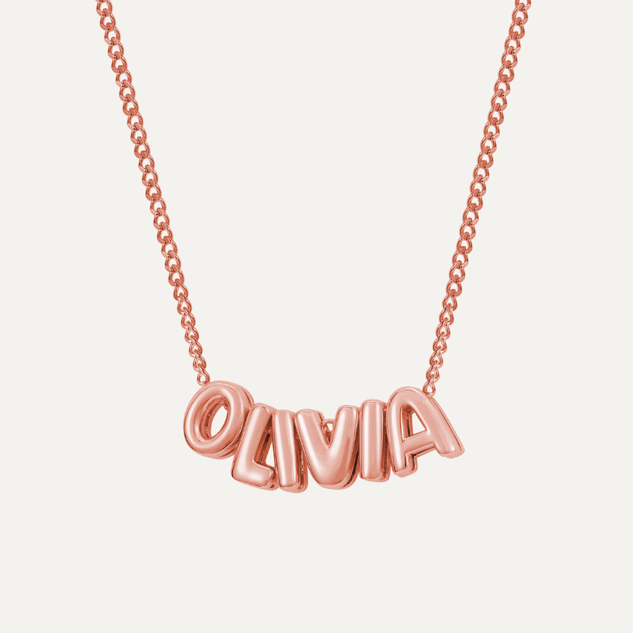 Buy 1 Get 2 FREE🎁Bubble Name Necklace
