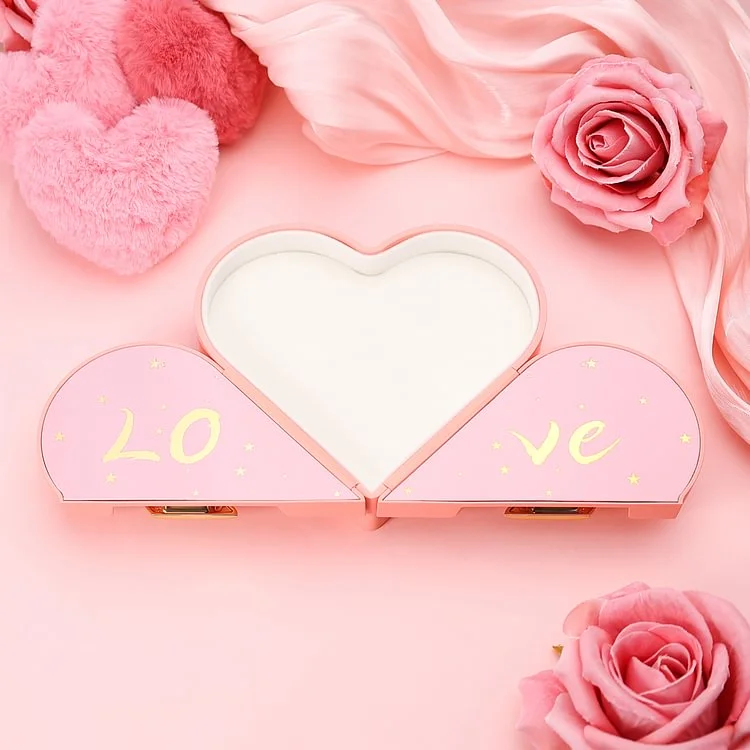 Heart Exquisite Jewelry Box Gift Box Packaging Box