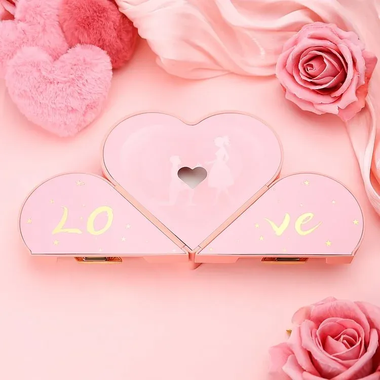 Heart Exquisite Jewelry Box Gift Box Packaging Box