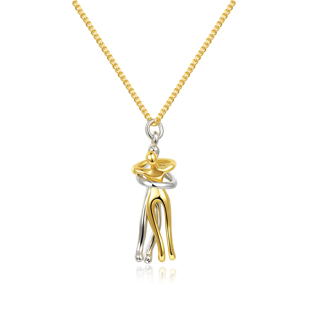 New Couple Hug Necklace Love Style Necklace