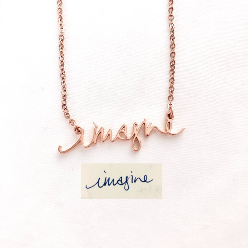 Christmas Gift Kids Custom Painting Necklace