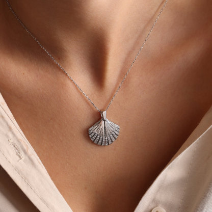 Personalized Oyster Name Necklace