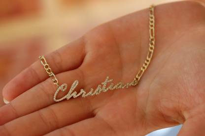 Custom Pavé Name Bracelet