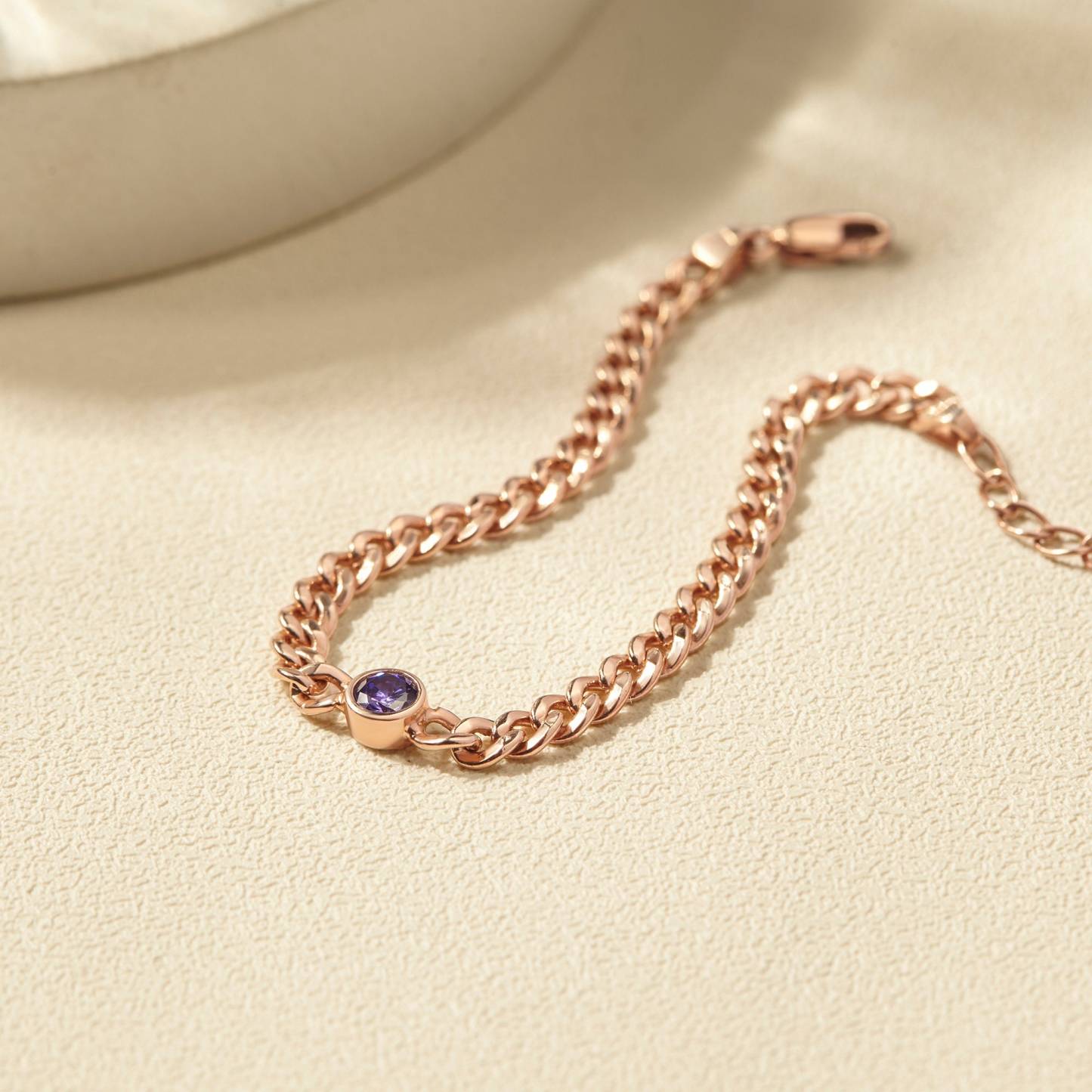 Custom Family Birthstone Bracelet for Mom