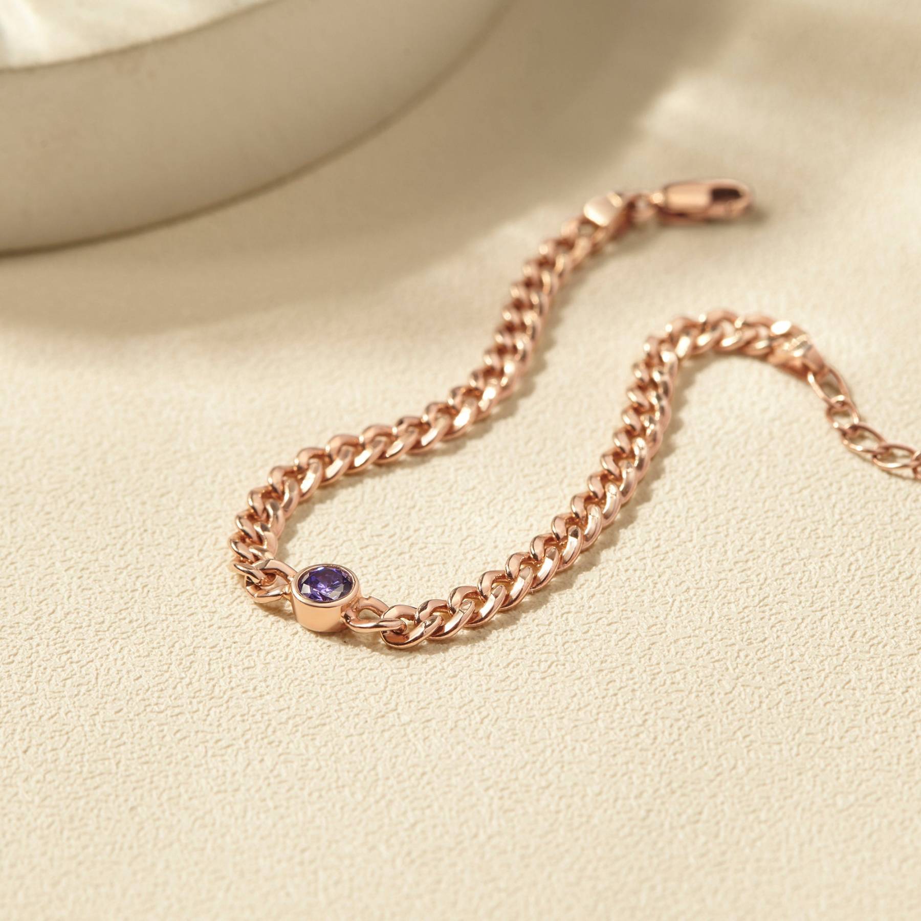 Custom Family Birthstone Bracelet for Mom