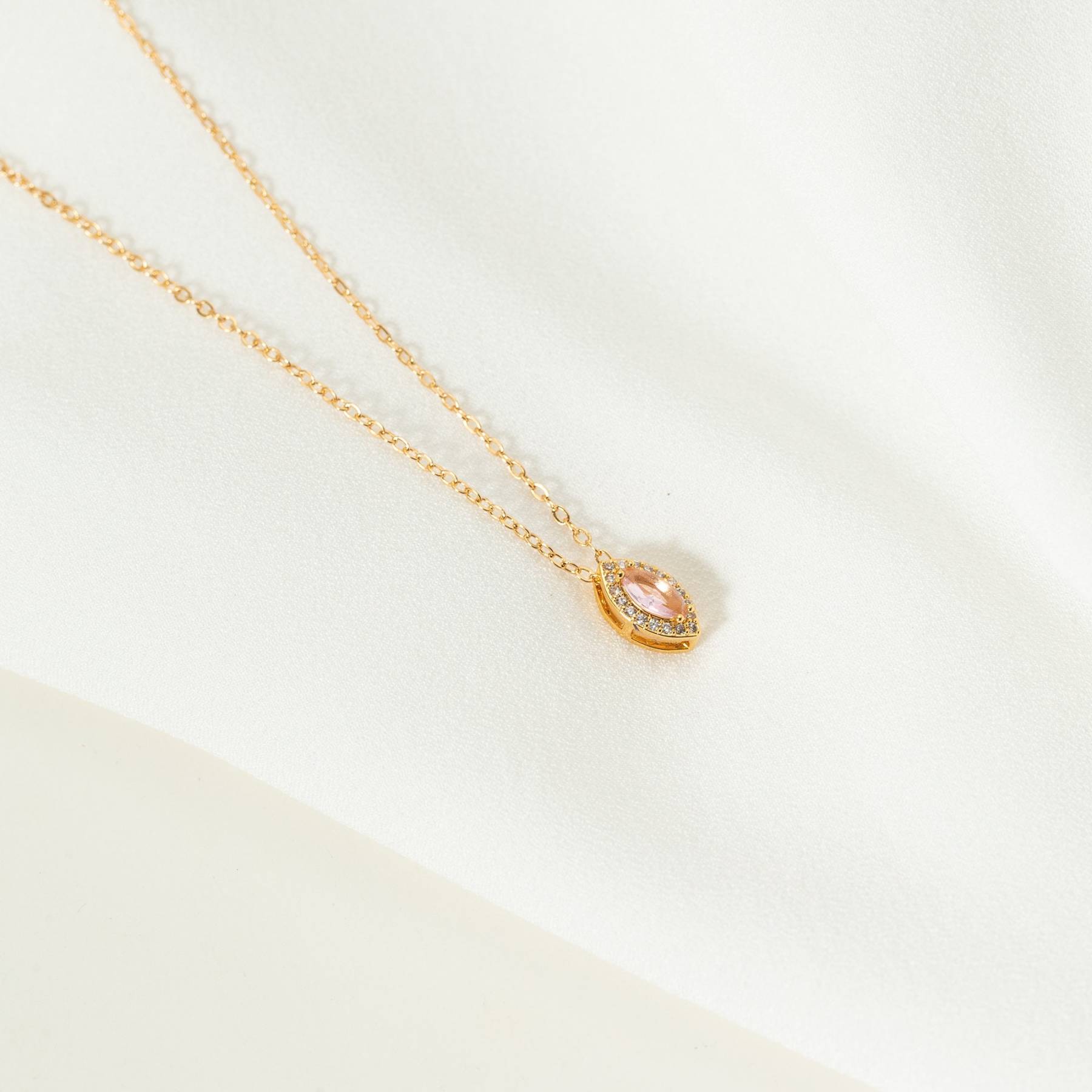 Personalized Family Minimalist Birthstone Necklace