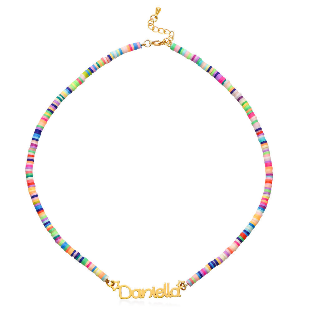 Christmas Gift Colorful Name Necklace for girls
