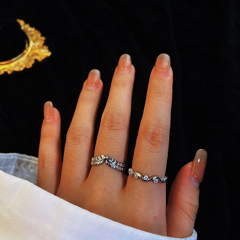 Valentine's Day Gift To My Daughter Highs And Lows Wave Ring