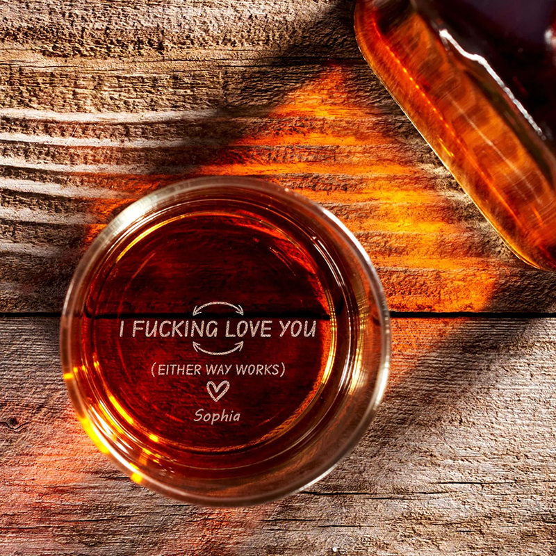 Personalized Valentine's Day Wine Glasses