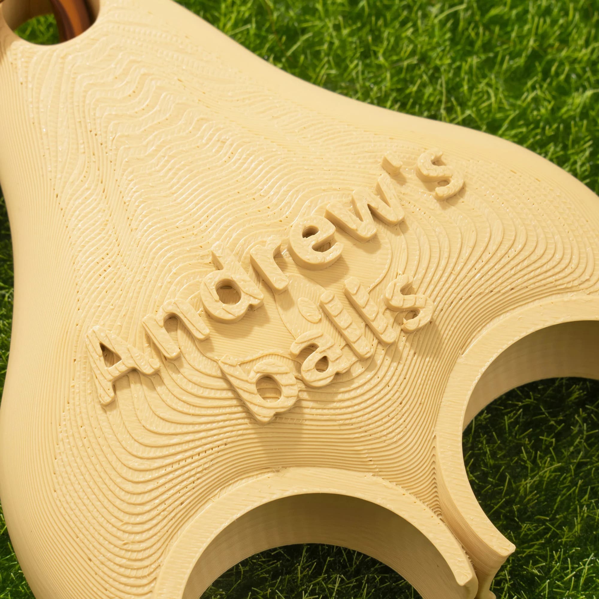 Personalized Printed Text Funny Multicolor Golf Ball Holder