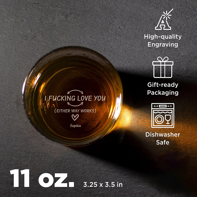 Personalized Valentine's Day Wine Glasses