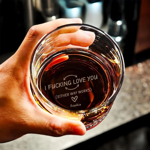 Personalized Valentine's Day Wine Glasses