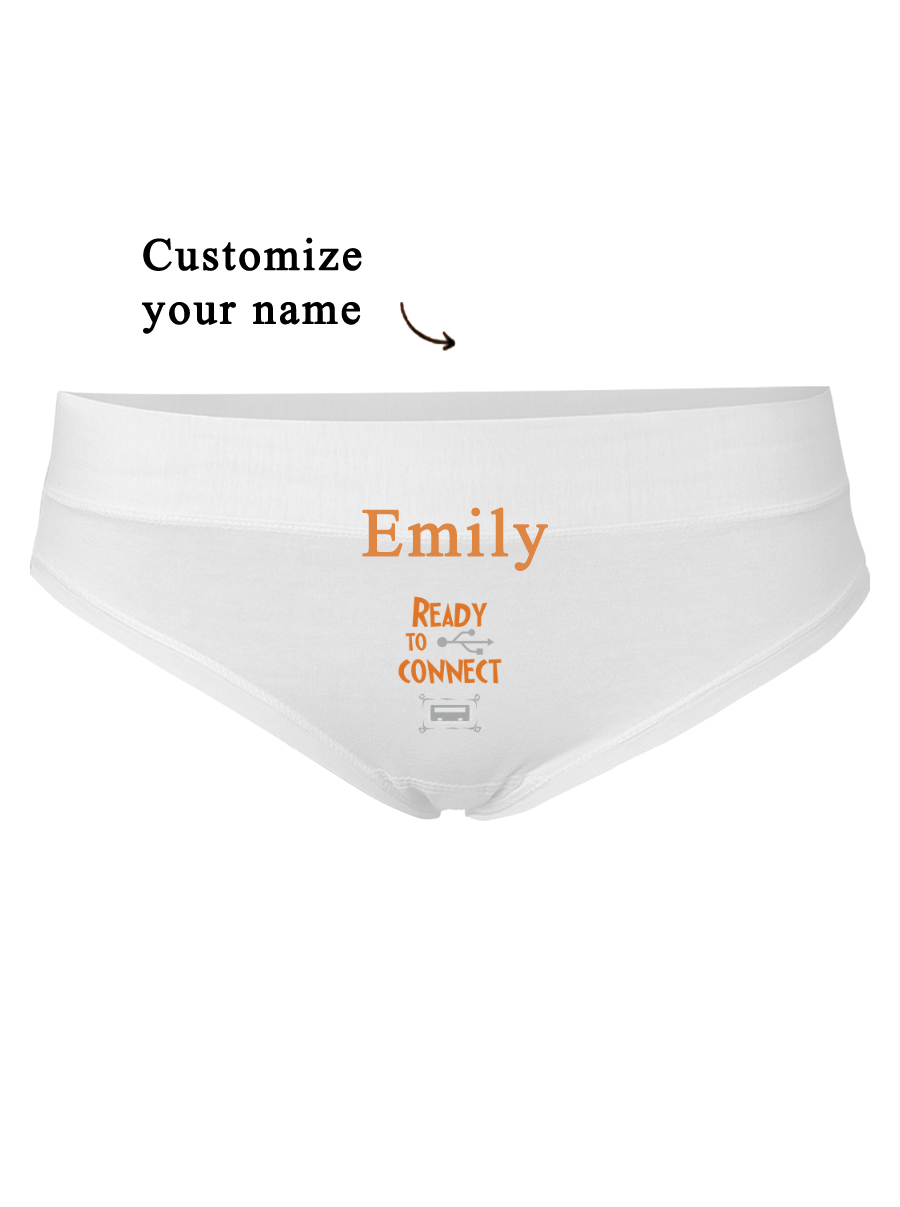 Customized men's and women's underwear