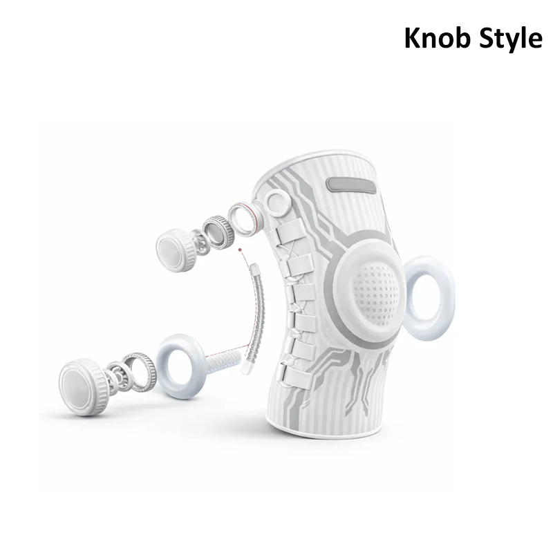 Professional knee brace, using compression technology