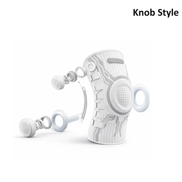 Professional knee brace, using compression technology