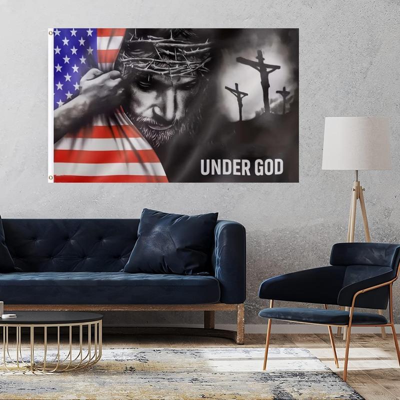 Under God Pattern Flag