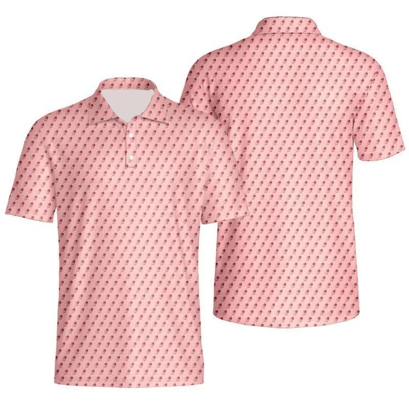 Printed Golf Polo Shirt