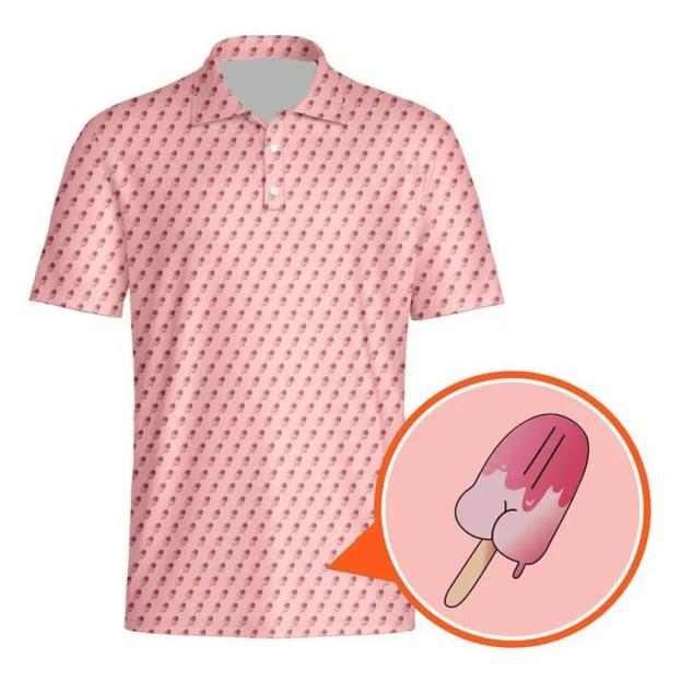 Printed Golf Polo Shirt