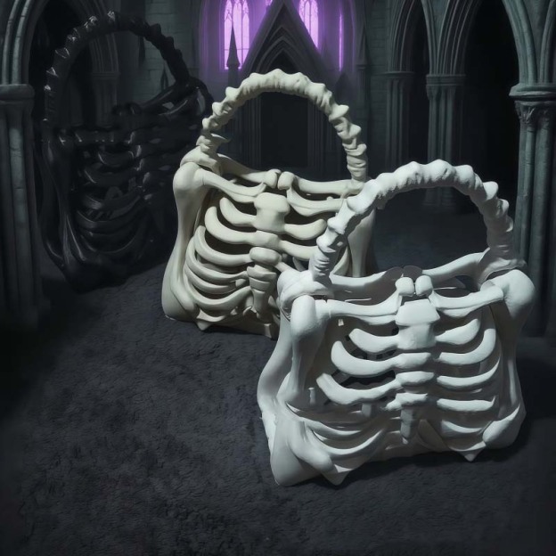 3D Printed Skeleton Bone Bag