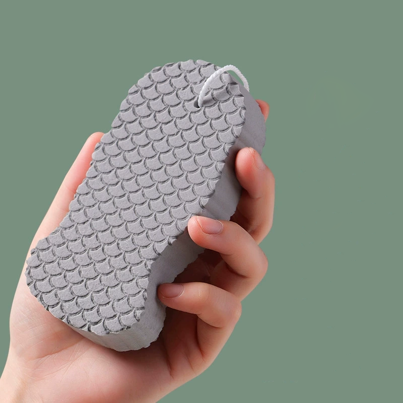 3D Textured Sponge Bath Scrubber