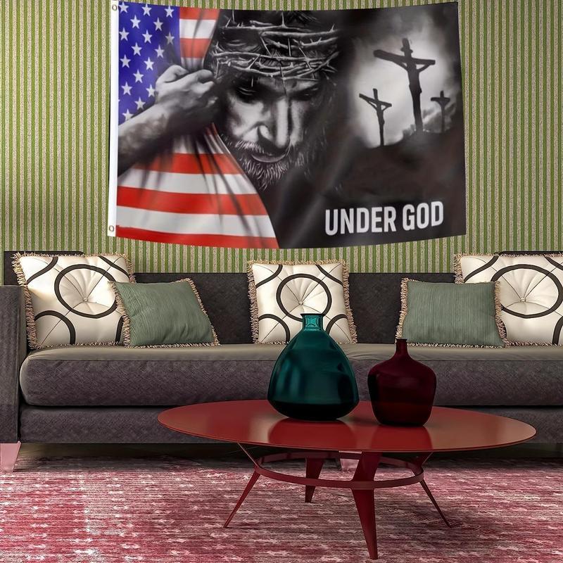 Under God Pattern Flag