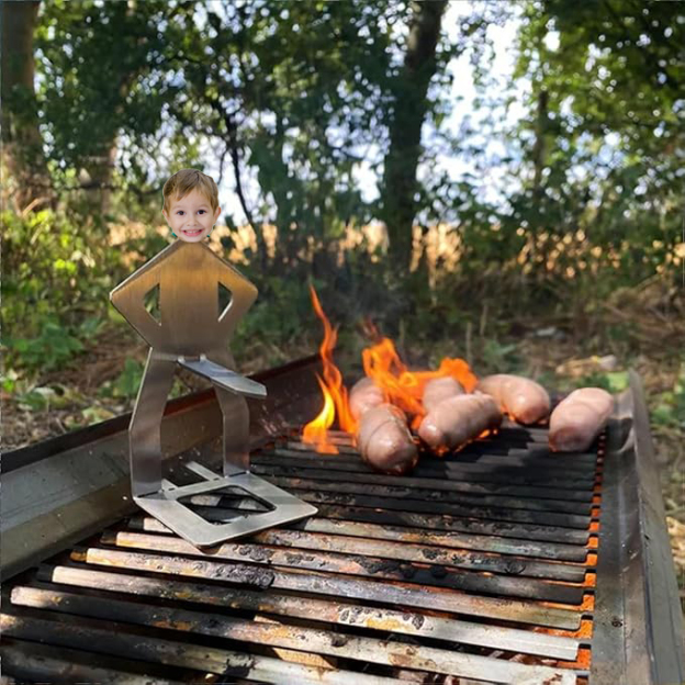 Customized Stainless Steel BBQ Sausage Rack – Starrywalker